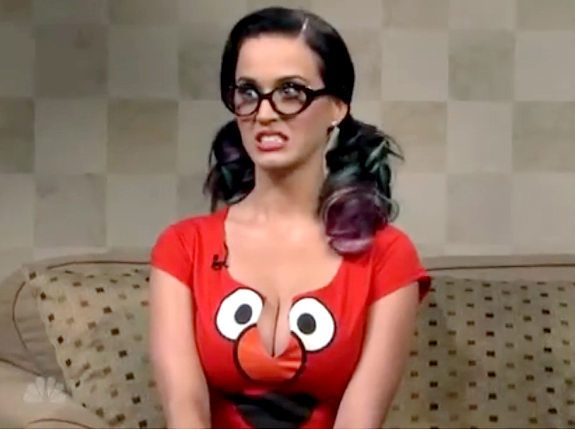 Katy Perry im Elmo-Shirt zu Gast bei Saturday Night Live