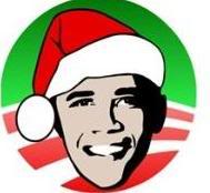 Obama Santa at zimbio.com