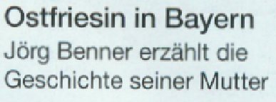 Ostfriesland-Magazin 06-2011, S.110, Neue Bücher, Überschrift